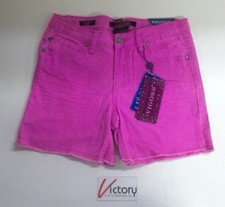 NEW Vigoss Pink Girl's Mid Shorts with Adjustable Waistband 659406 R-12