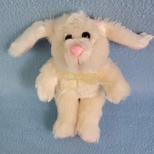 Greenbrier International Bunny Rabbit Plush Stuffed Animal Cream Pink Off White