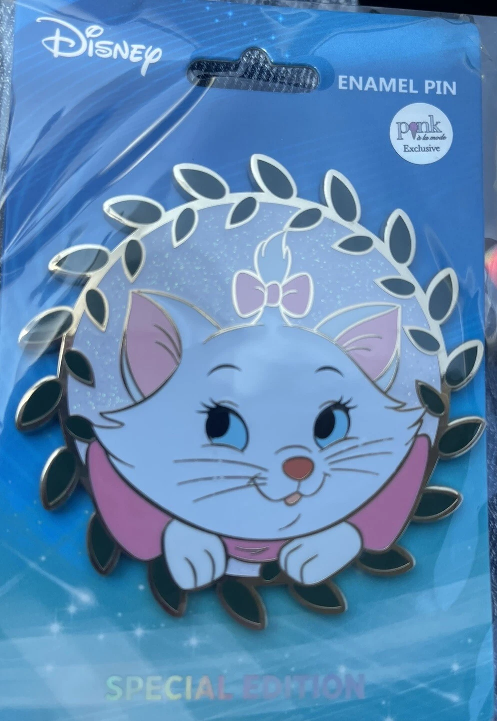 Marie Aristocats Disney Pin Pink A La Mode Springtime Friends LE 300