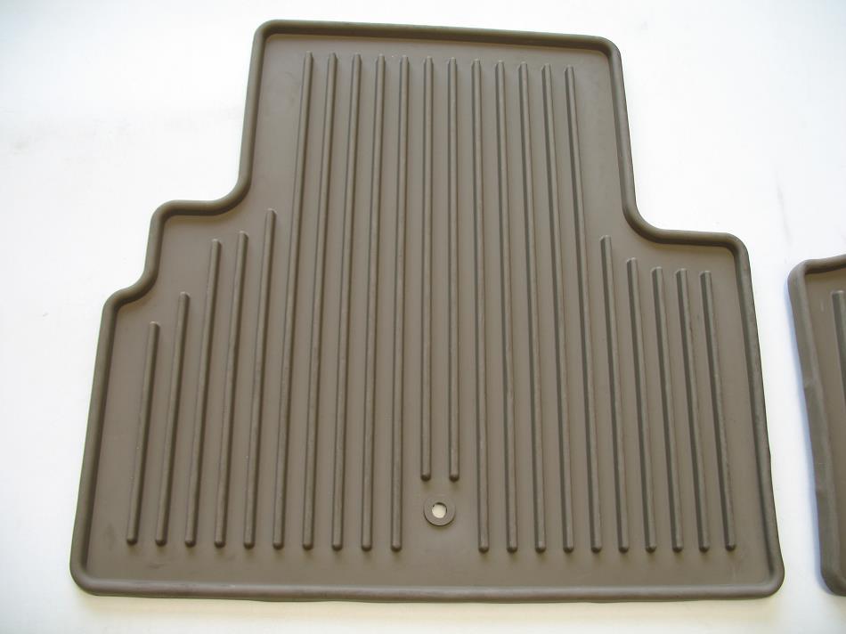 14 15 16 INFINITI Q50 REAR SEAT BROWN RUBBER ALL WEATHER SEASON FLOOR