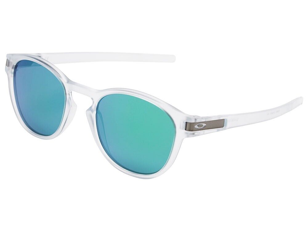 Oakley Latch Sunglasses OO9265-13 Matte Clear/Jade Iridium Oakley Latch Sunglasses OO9265-13 Matte Clear/Jade Iridium