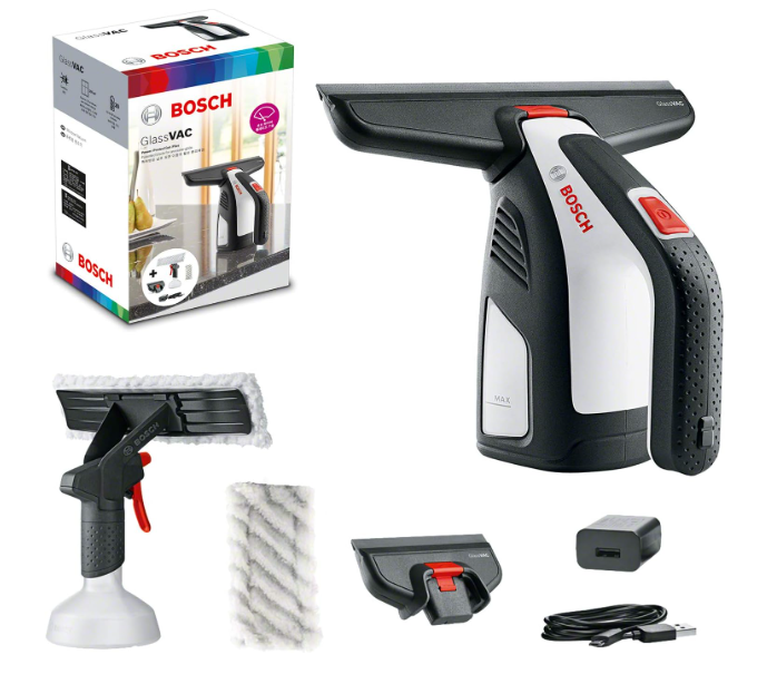 Bosch Glassvac Battery-Powered Window and Tile Vacuum Cleaner-image