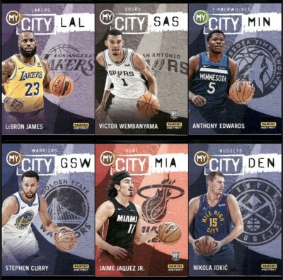 2023-24 Panini Instant Basketball - NBA MY CITY 1/543 SP - Pick A Card - RC  
