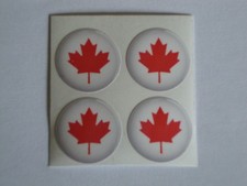 CANADA 12 x1" LAWN BOWLS STICKERS CROWN GREEN BOWLS FLATGREEN