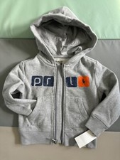 New POLO RALPH LAUREN Boy's Active Full ZipSweater Hoodie Spring Size 2 2T NWT