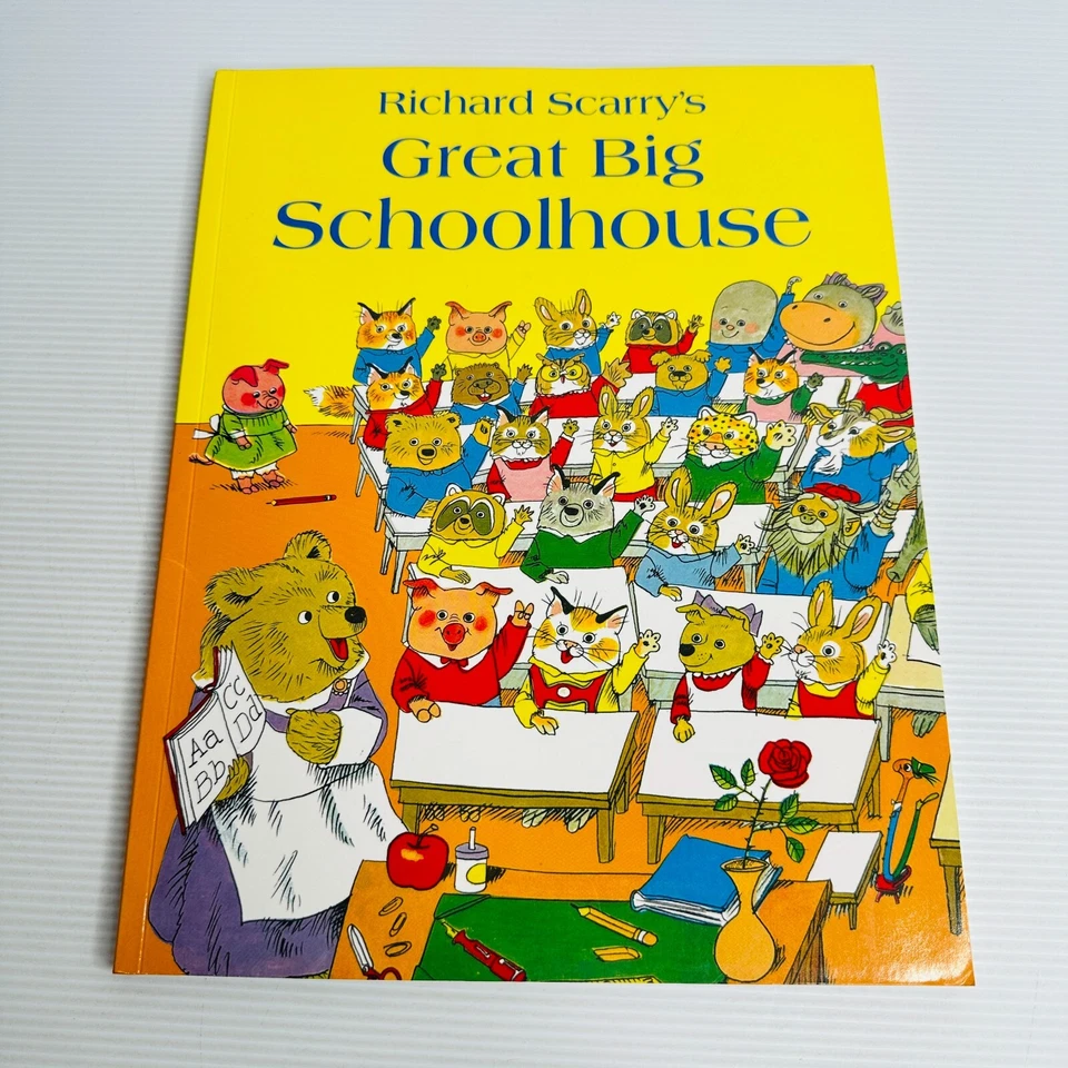 7 x Richard Scarry Children's Picture Book Bundle Lot - Homeschooling PB - Image 2 of 4