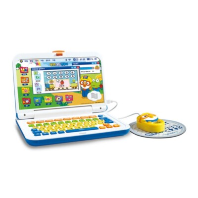 Pororo Coding Computer Toy Color LCD Game Study Korean Music Toy Kids 뽀로로 코딩컴퓨터