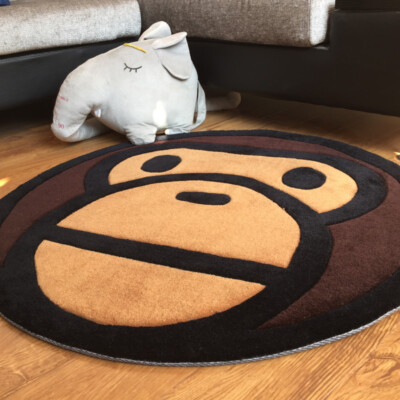NEW Bathing Ape Bape Baby Milo heavy big thick area carpet