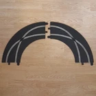 Scalextric Sport 1:32 Track - C8203 Racing Curve Crossover [Pair] Excellent