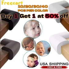 10-40 Child Baby Desk Table Corner Edge Protector Soft Safety Foam Cushion Guard