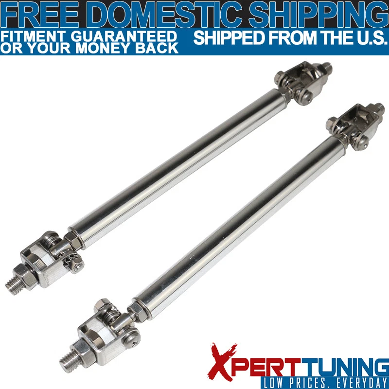 Fit SUPERDUTY High Strength Adjustable Front Rear Splitter Support Stabilizer - Image 2 of 4