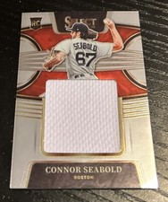 2022 Panini Select Connor Seabold Rookie Jumbo Jersey