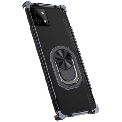For NUU MOBILE A9L Phone Case Aluminium Frame Protective Metal border Bumper