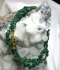 AVENTURIN   Edelstein-Kette   SPLITTERKETTE  45cm