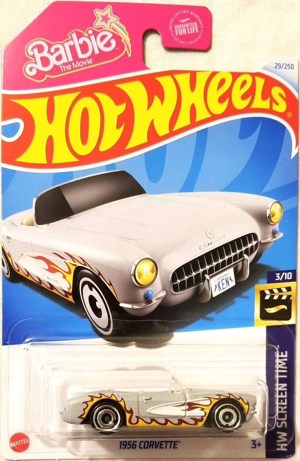 Hot Wheels - 2024 HW Screen Time 3/10 1956 Corvette 29/250 (BBHTB37)