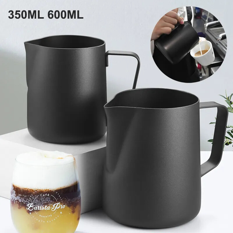Milk Frothing Pitcher Coffee Barista Craft Latte Cream Froth Jug Maker