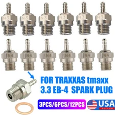 3/6X Glow Plug For HSP RC Engines Traxxas N3/N4 70117 3232X 1/10 T-Maxx 2.5