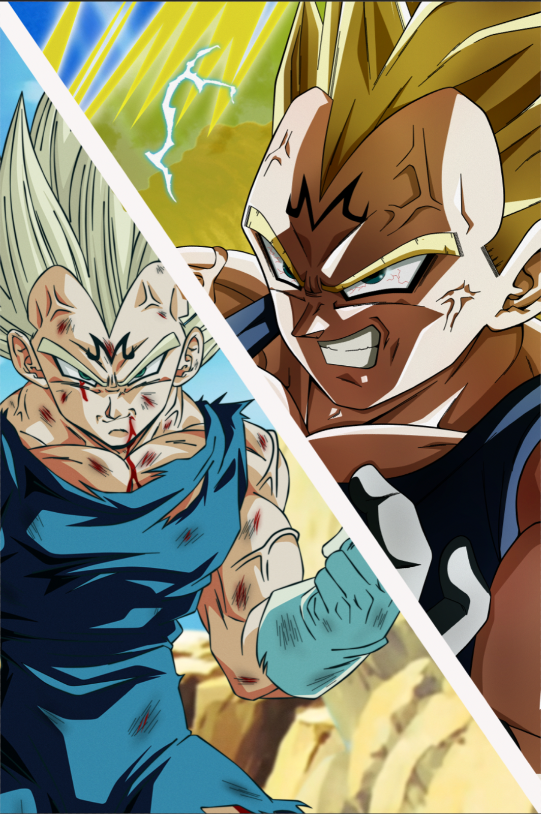 Vegeta Ssj2 Poster by IlanArt