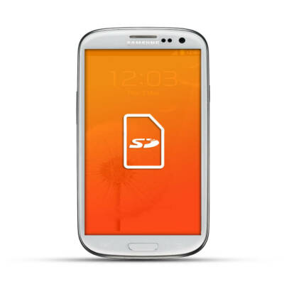 Samsung Galaxy S3 Reparatur SD Kartenleser