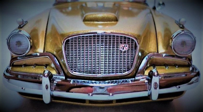 Studebaker Classic Car Custom Built Metal Model Concept1 24Race Vintage Promo 18 - Image 2 of 4