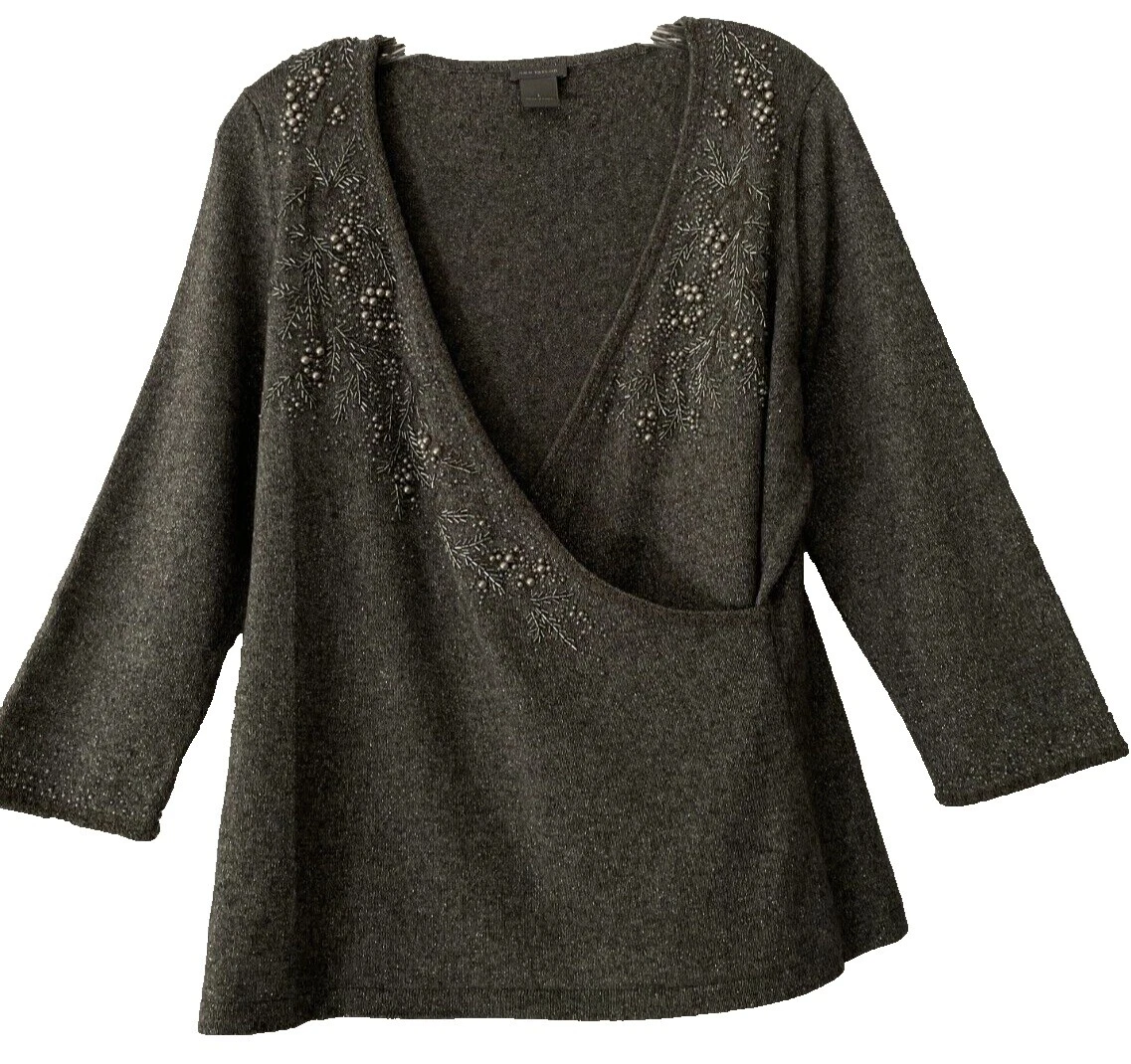 Suéteres de lana abrigo Ann Taylor para Mujeres