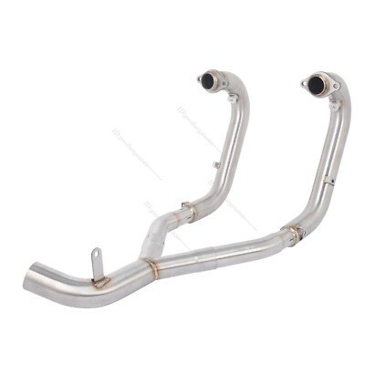 For MOTO GUZZI V85 TT 2019-2025 Motorcycle Exhaust System Header Mid Link Pipe