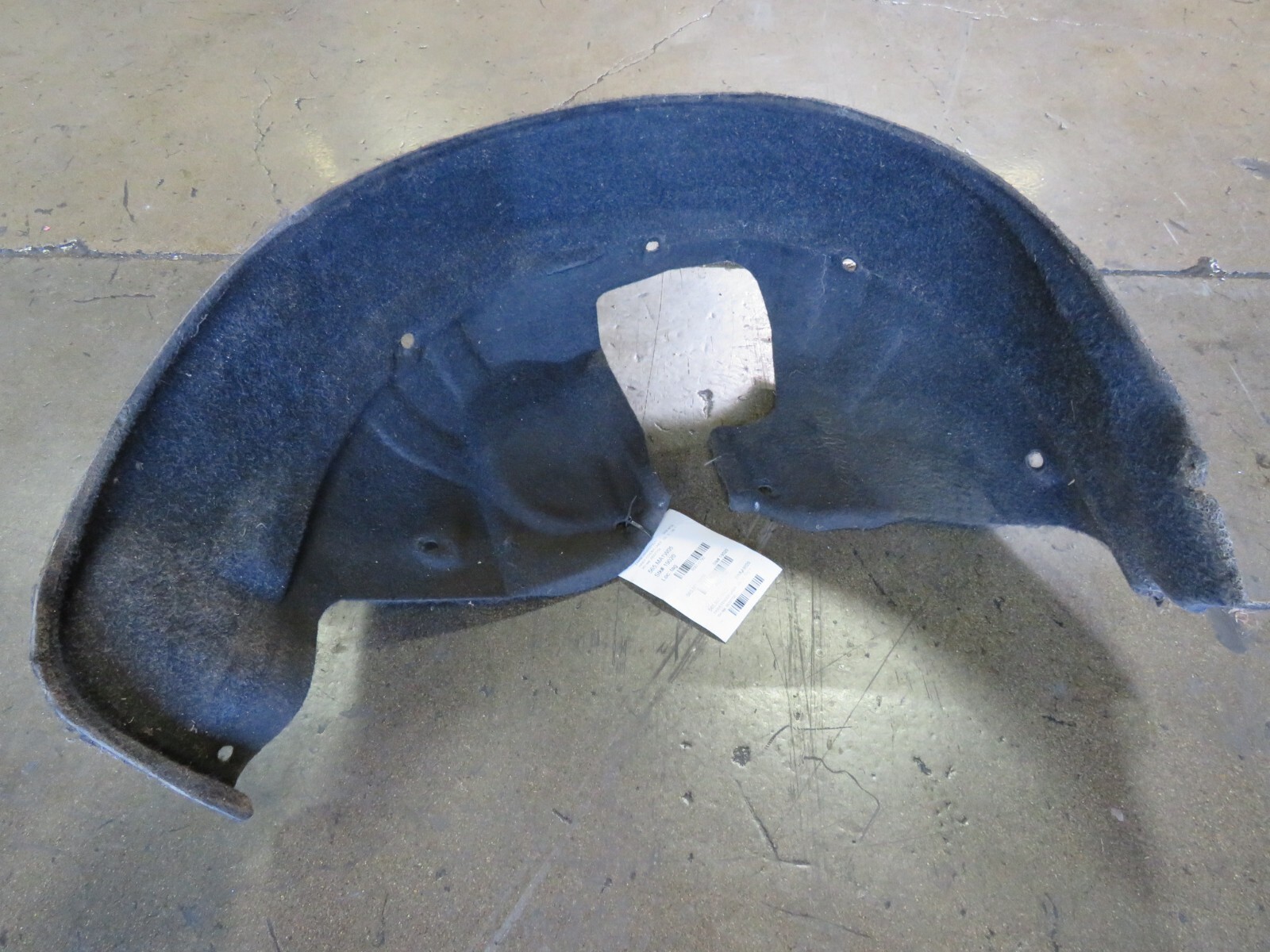 Maserati M128, Coupe, Spider, RH, Rear Fender Liner, Used, P/N 68337700