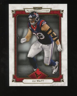 2013 TOPPS MUSEUM COLLECTION J.J. WATT RUBY RED #49 42/50