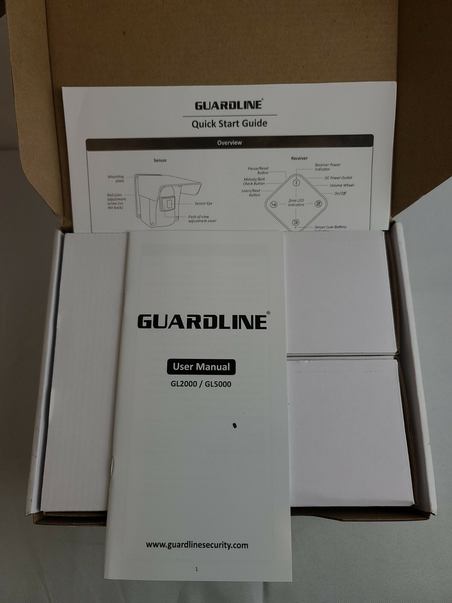 Wireless Driveway Alarm Outdoor Weather Resistant Motion Sensor