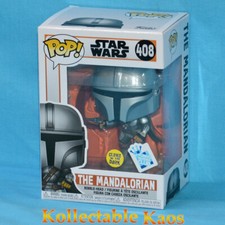 Star Wars - Mandalorian Flying Glow in the Dark Pop! Vinyl Figure (RS) #408