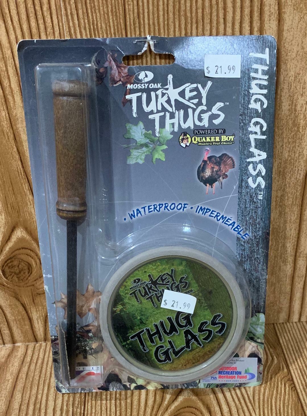 Mossy Oak - Turkey Thugs - Thug Glass Turkey Call