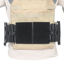 Tactical Gear Bag Hook Loop Vest Cummerbund Buckle Plate Quick Release Adapters