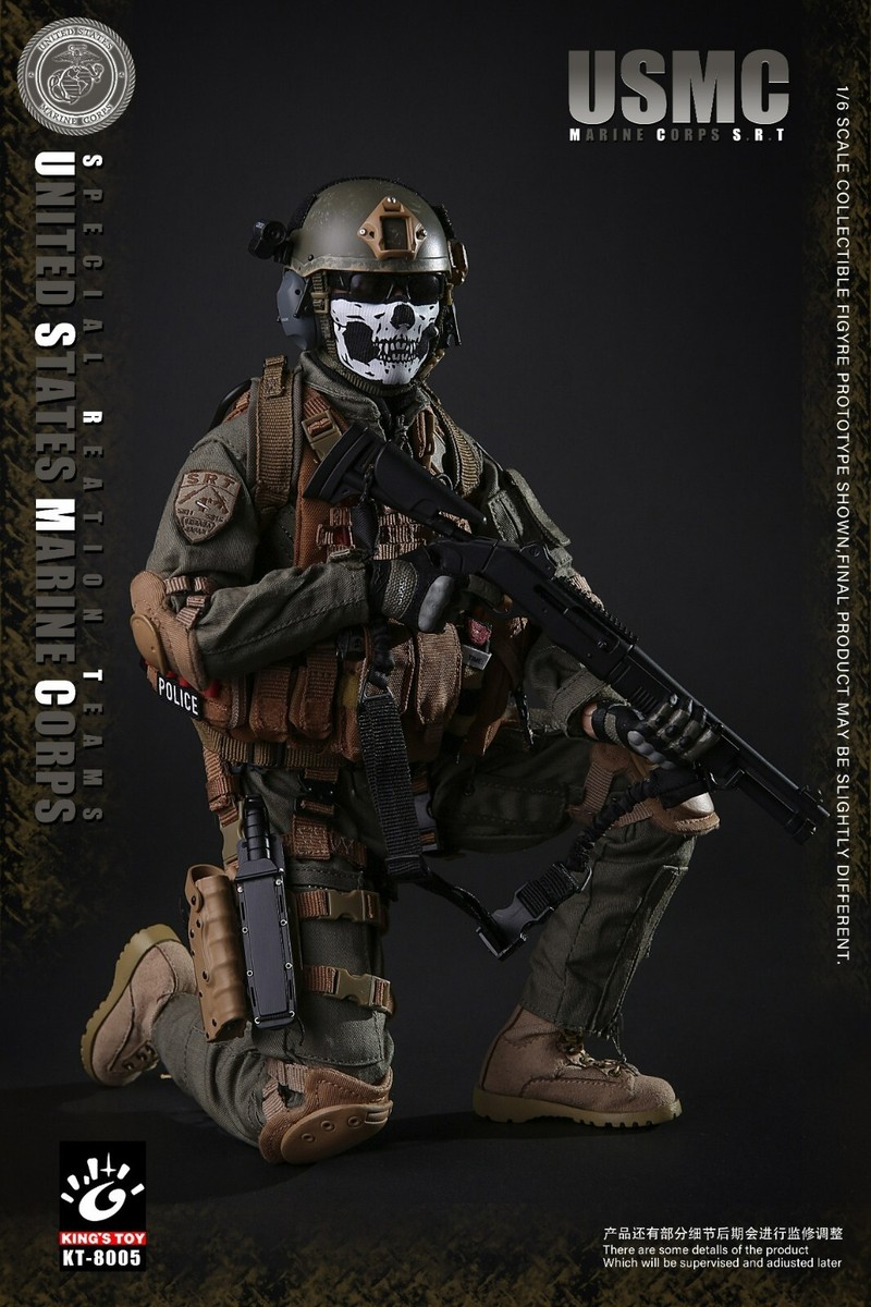 King's Toy USMC SRT U.S. Marine Corps Special Response Team 1/6