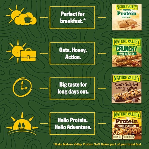 Nature Valley Crunchy Oats & Honey 18 x 42g (756g) - 第 9/10 張圖片