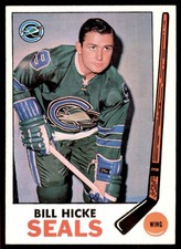 1969-70 Topps #84 BILL HICKE  Oakland Seals   NM-MT