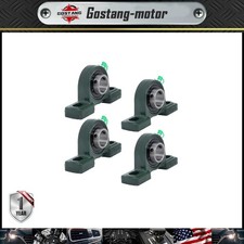 New UCP205-16 Pillow Block Mounted Ball Bearing 4Pcs 1" Bore Cast Iron Base
