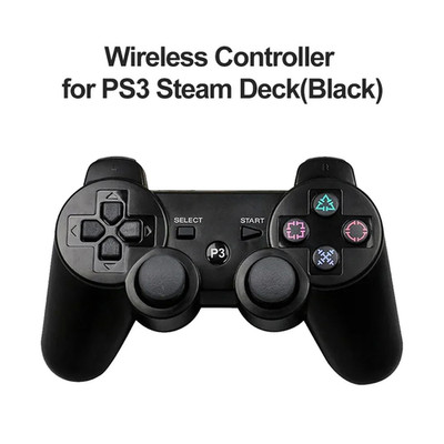 Bluetooth Wireless PS3 Gamepad with Vibration and Eco-Friendly Design