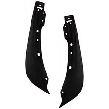 Set of 2 Bumper Face Bar Ends Extensions Front Driver & Passenger Side Pair