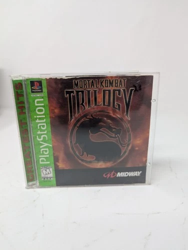 Mortal Kombat Trilogy Sony Playstation 1 PS1 Greatest Hits CIB W/ Reg Tested