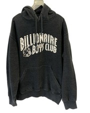 Billionaire Boys Club BBC Hoodie Men  s L Dark Gray Pullover Astronaut Logo 128