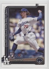 2025 Topps Series 1 Justin Wrobleski #204 0tx6