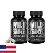 Wild Foods Magnesium Complex: 7 Bioavailable Forms, High Absorption, Full Spectr