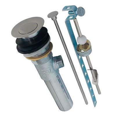 #ad Kingston Brass Brass Bathroom Sink Drain Up Drain with Overflow Hole KB1008 $47.17