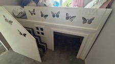 Kids Fun Time Beds - Butter Fly Design With Stairs