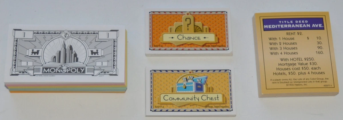 Paper Monopoly Multi-Color Game Pieces & Parts for sale | eBay