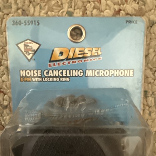 Diesel Mikrofon z redukcją szumów 360-55915 Mikrofon CB Radio 5 Pin Nowy - Zdjęcie 2 z 4