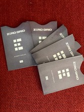 RFID Blocking Sleeve - Credit and Debit Card Protection / 5 Pack FREE Ship