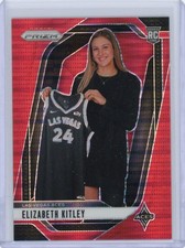Elizabeth Kitley 2024 Panini Prizm WNBA Red Pulsar Prizms #/299 Rookie #140
