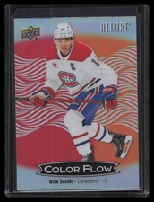 2024-25 Upper Deck Allure #CFL-40 Nick Suzuki Color Flow Red-Orange