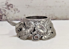 Vintage 2000 Seagull Pewter Hummingbird Votive Candle Holder Etain Zinn Canada